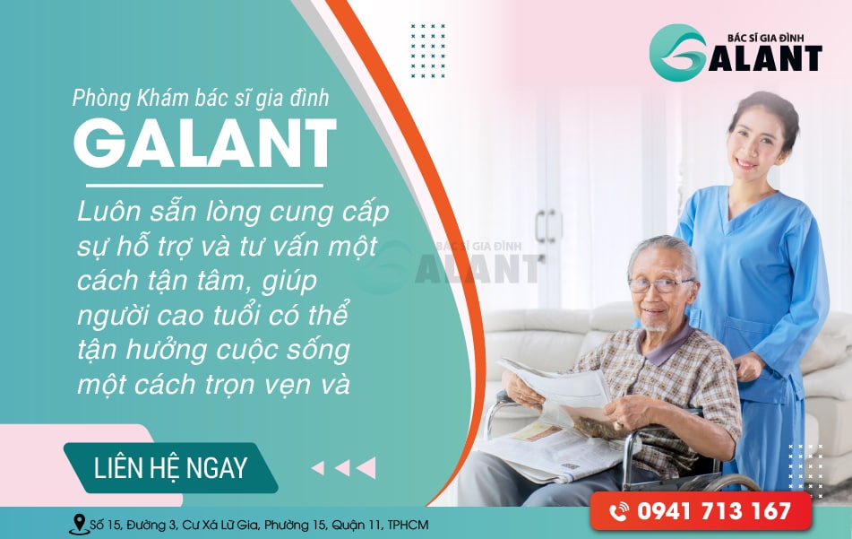Tăng cường sức khỏe người già với dịch vụ chăm sóc sức khỏe người cao tuổi tại nhà của GALANT